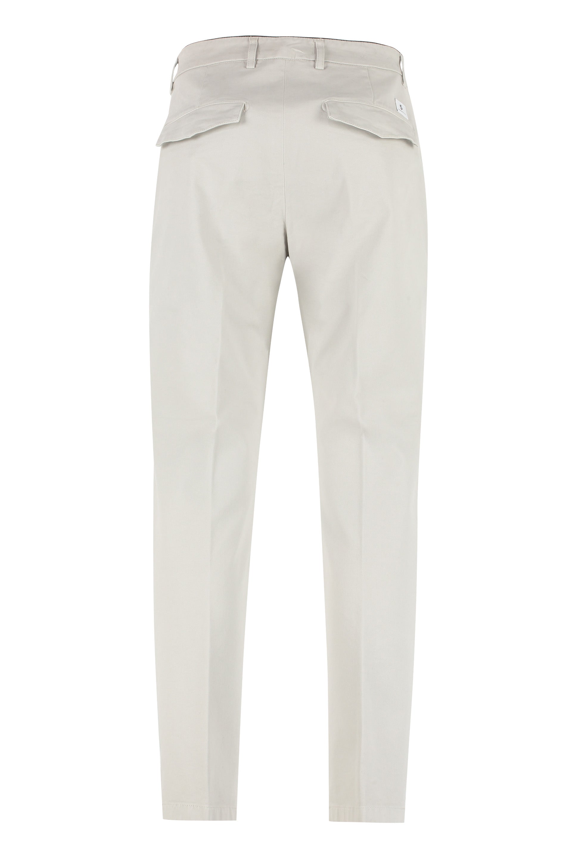 DEPARTMENT FIVE Men's Cotton Chino Trousers with Flap Pockets