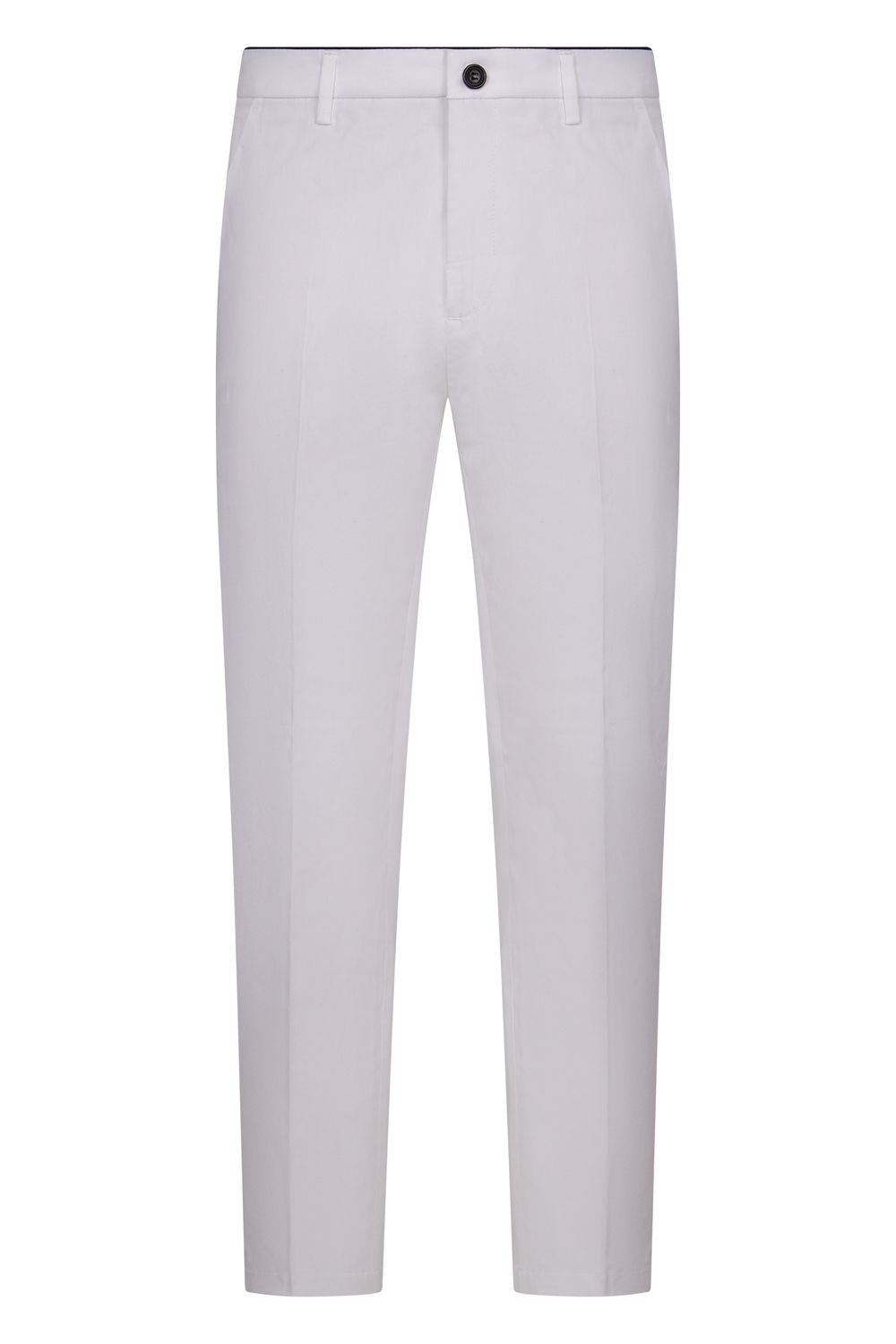 DEPARTMENT FIVE Slim Fit Chino Trousers with Wide Front Pleats