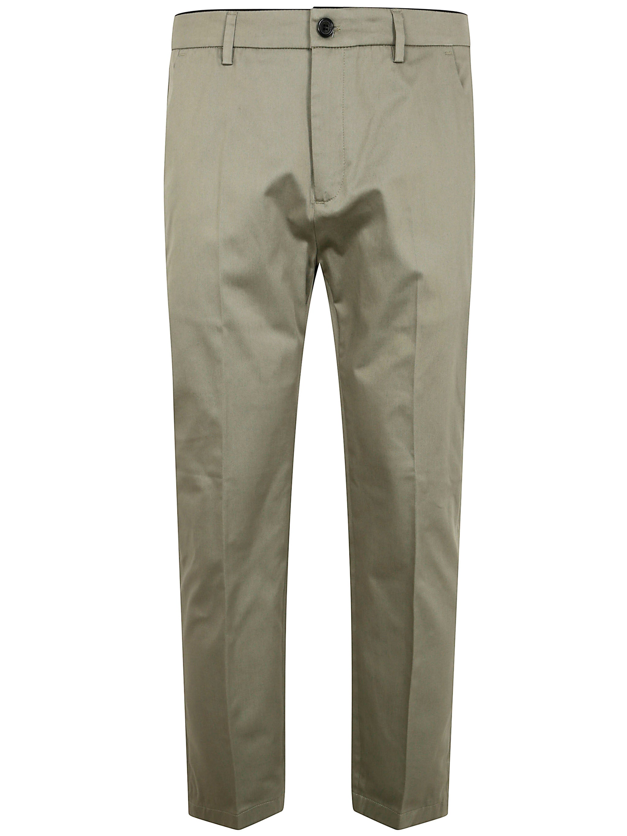 DEPARTMENT FIVE Slim Fit Cropped Chino Pants for Men - SS25