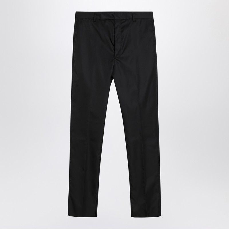 PRADA Men's Re-Nylon Trousers with Zip Closure