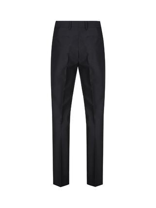 PRADA Men's Wide-Leg Mohair-Blend Trousers