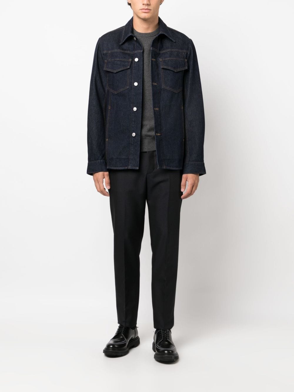 PRADA Mid-Rise Tailored Trousers