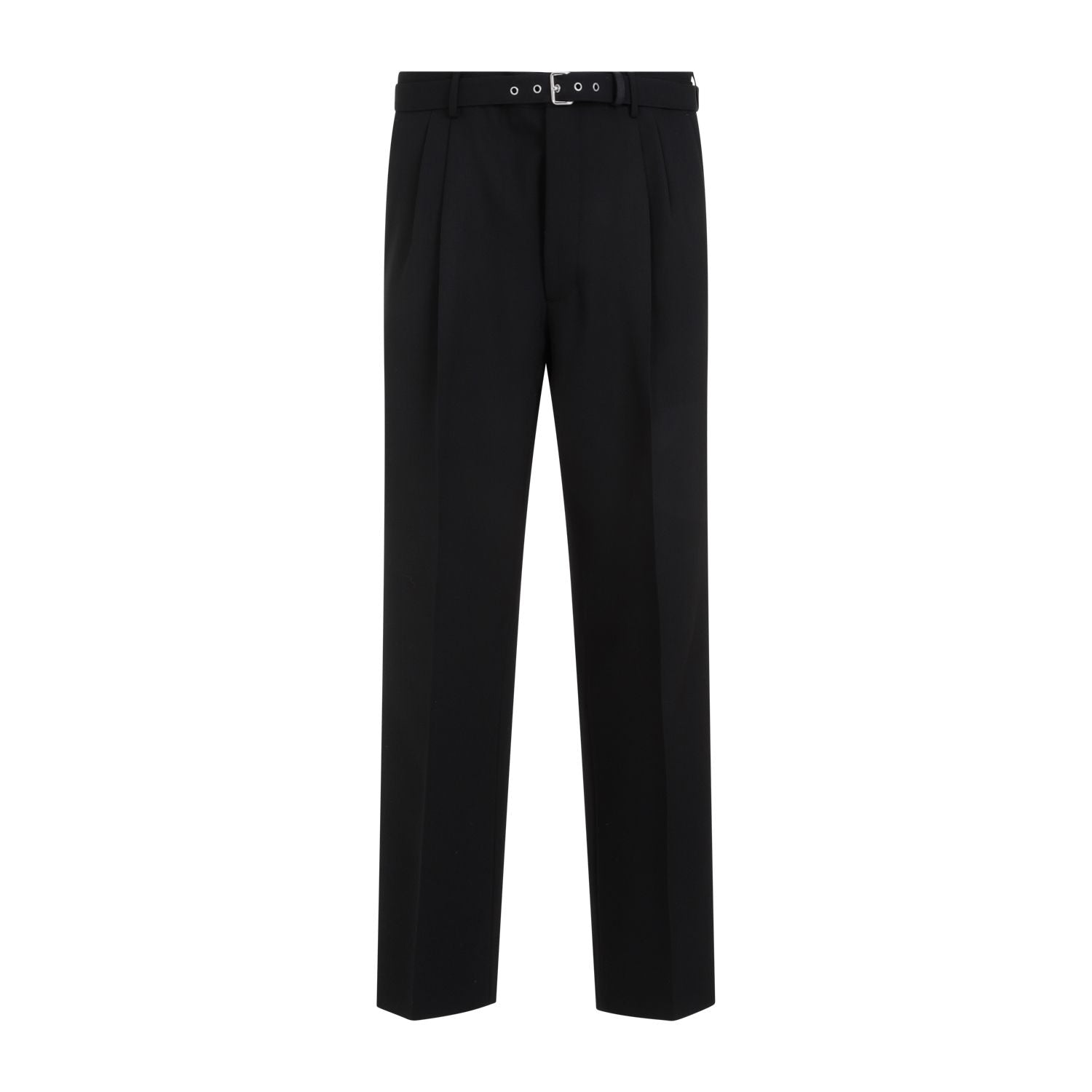 PRADA Contemporary Wool Trousers for Men - SS24