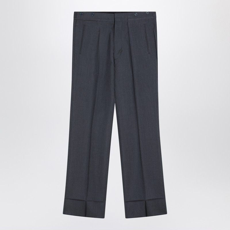 PRADA Wide Mohair and Silk Trousers