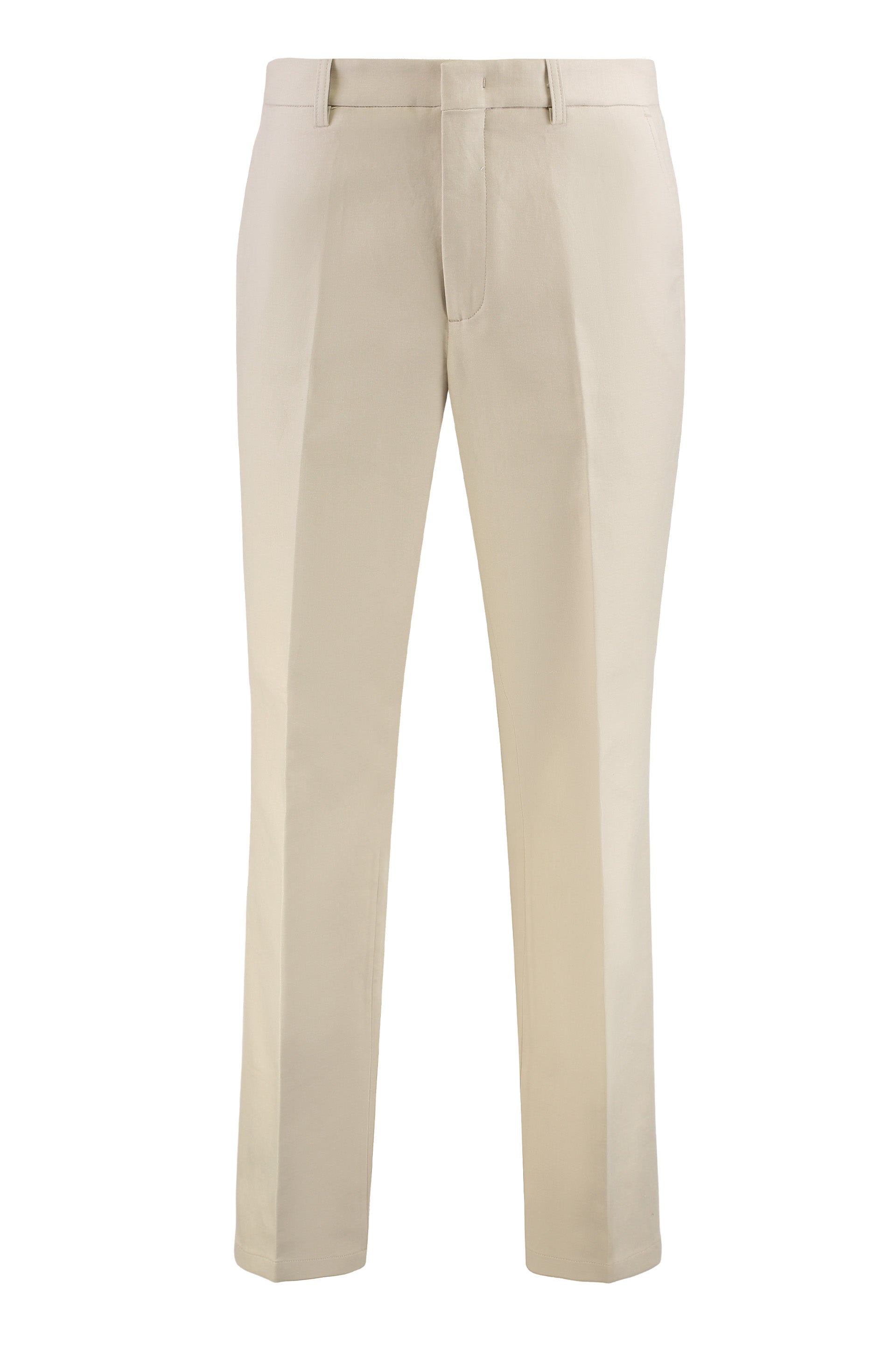 DEPARTMENT FIVE Modern Fitted Cotton Pants