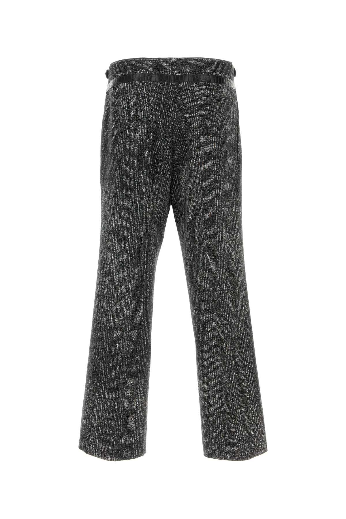 PRADA Multicolored Tweed Pants for Men