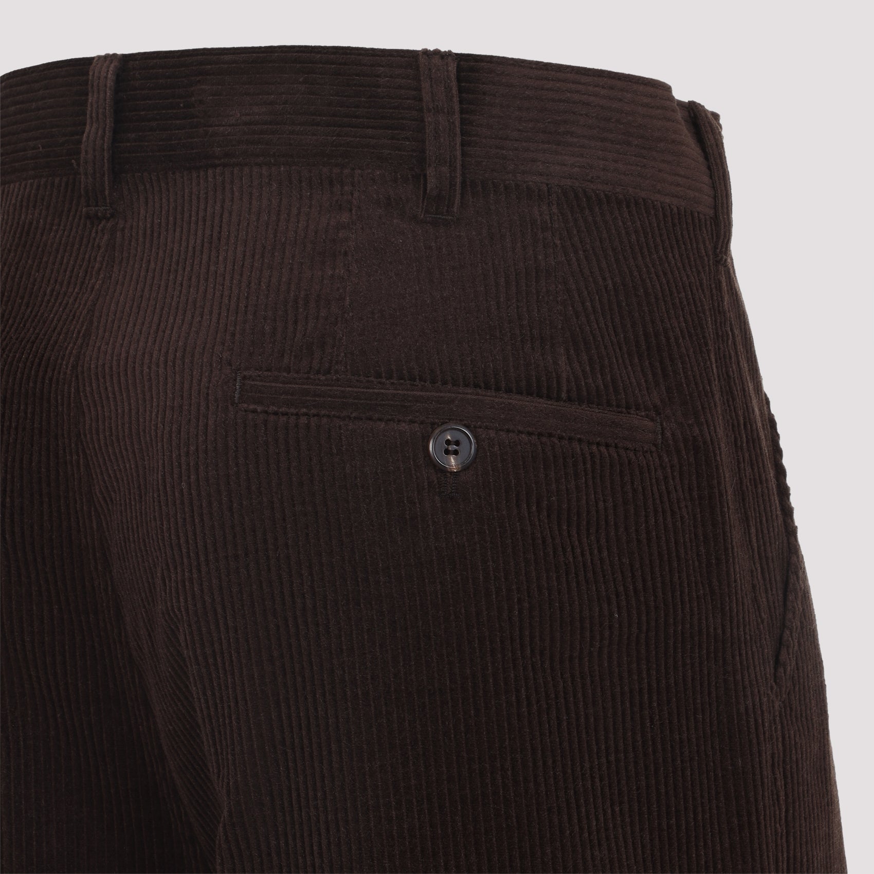 PRADA Stylish Corduroy Chino Pants for Men - FW25