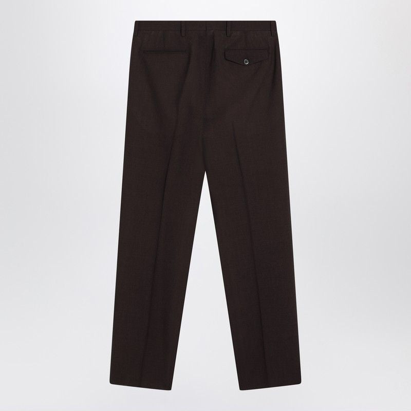 PRADA Men's Wool Trousers with Front Closure