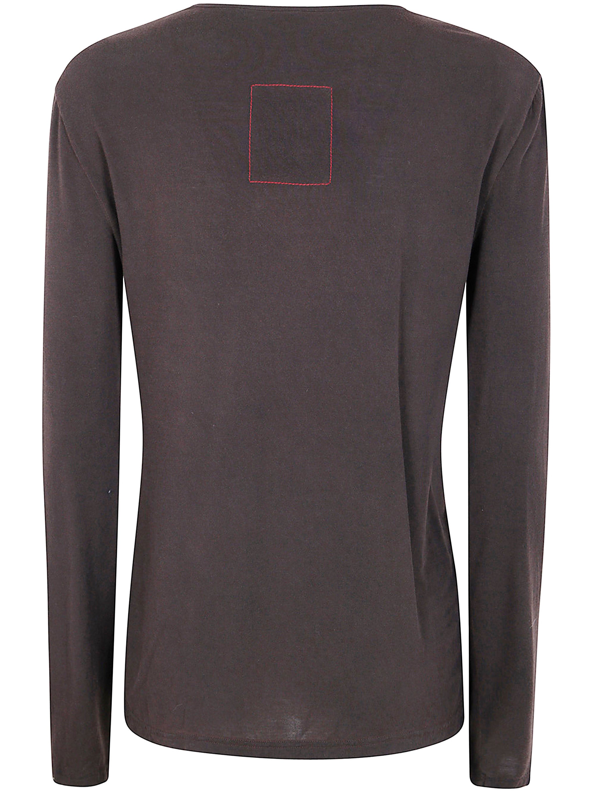 UMA WANG Twist Long Sleeve Top