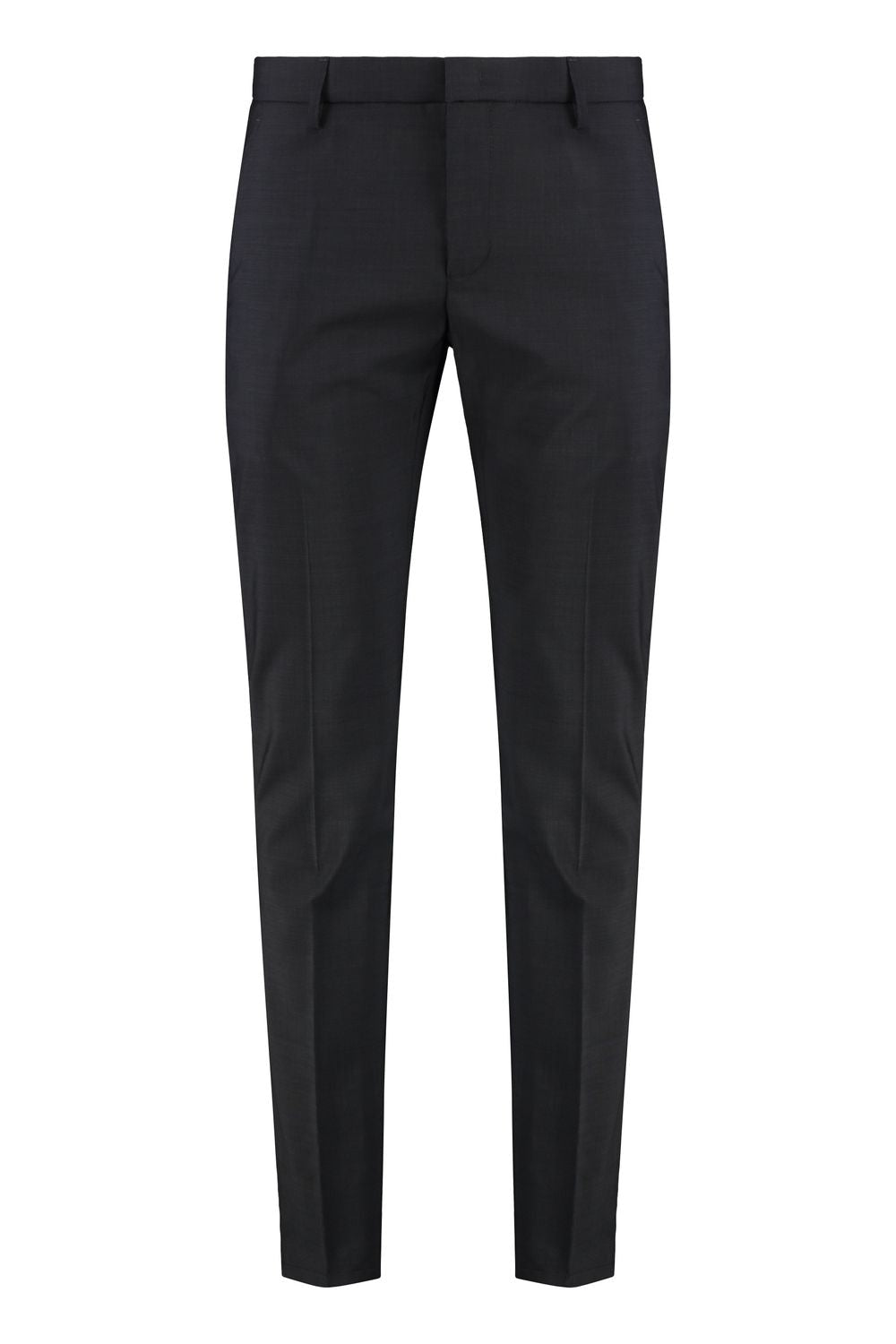 DONDUP Essential Virgin Wool Trousers for Men