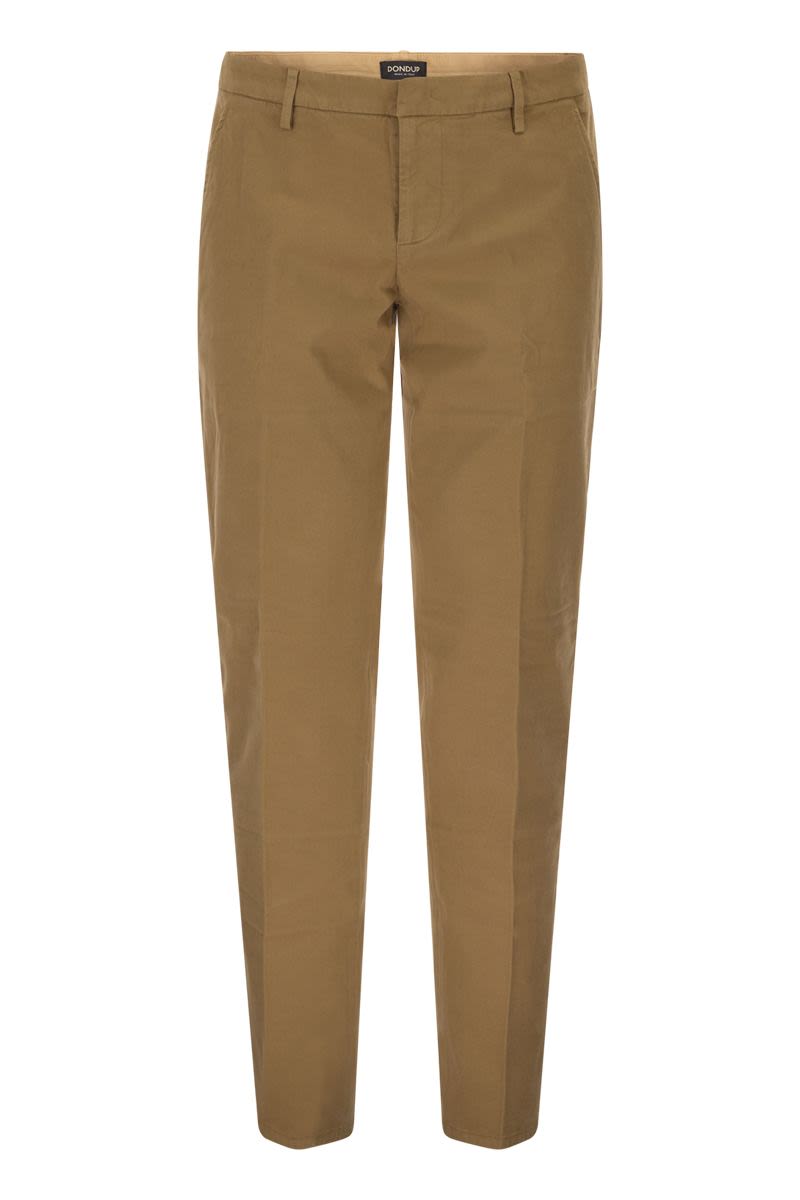 DONDUP Regular Chino Trousers - Men's Fashion Essential