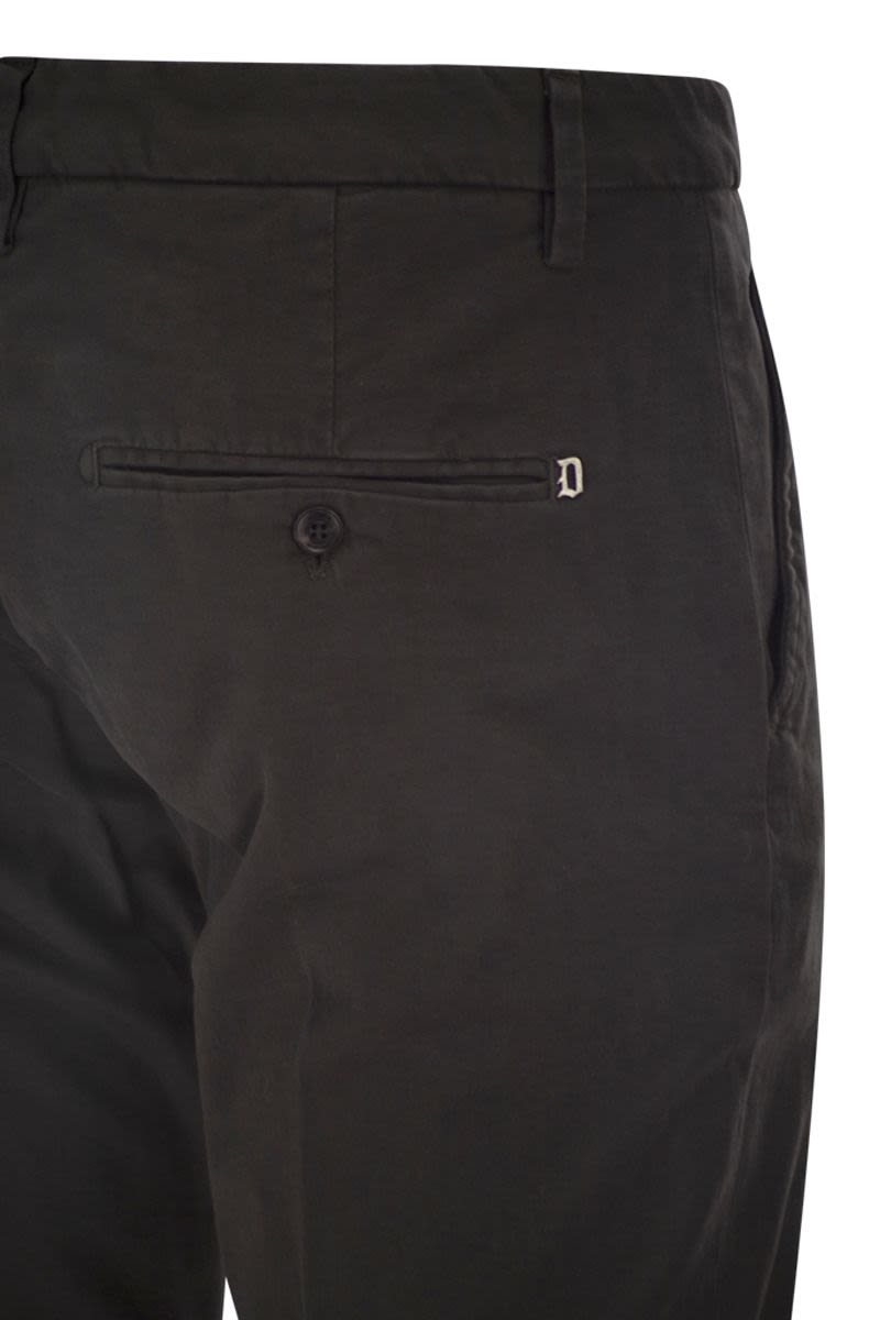 DONDUP Regular Chino Trousers for Men
