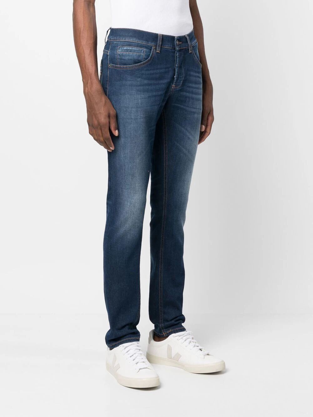 DONDUP Men's Mini Fit Denim Jeans