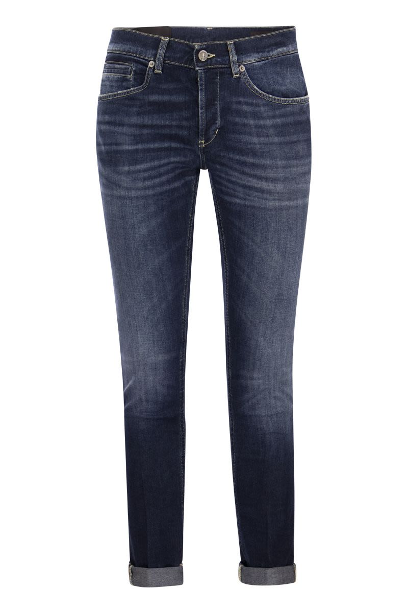 DONDUP Five Pocket Skinny Fit Jeans