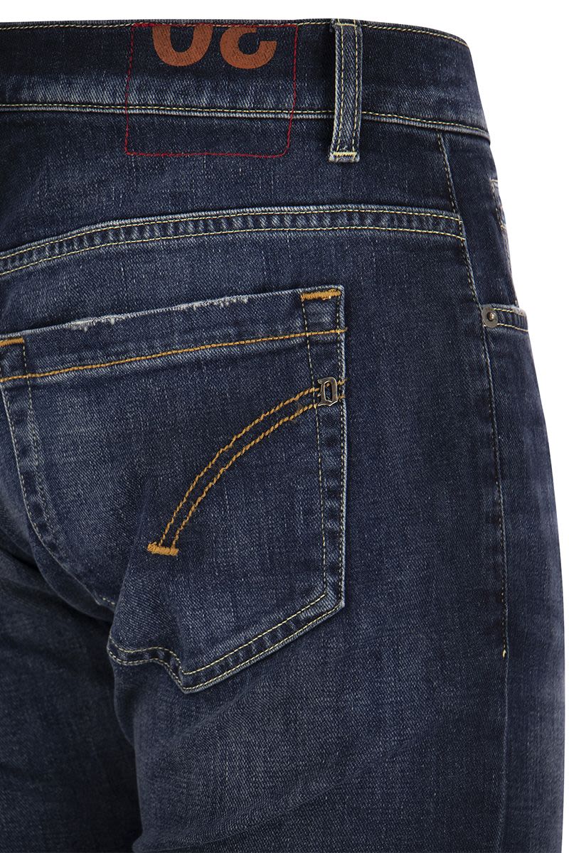 DONDUP Five Pocket Skinny Fit Jeans