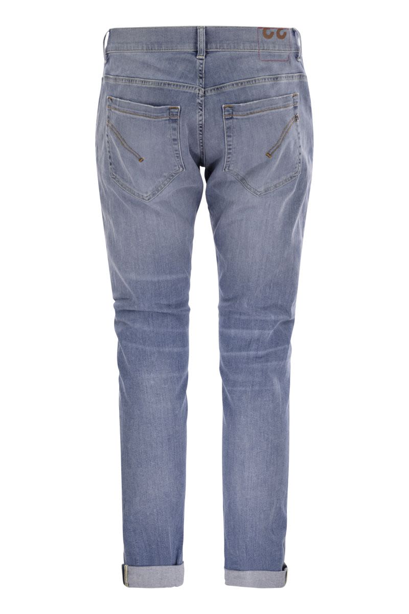 DONDUP Men's Low-Rise Skinny Fit Five-Pocket Jeans