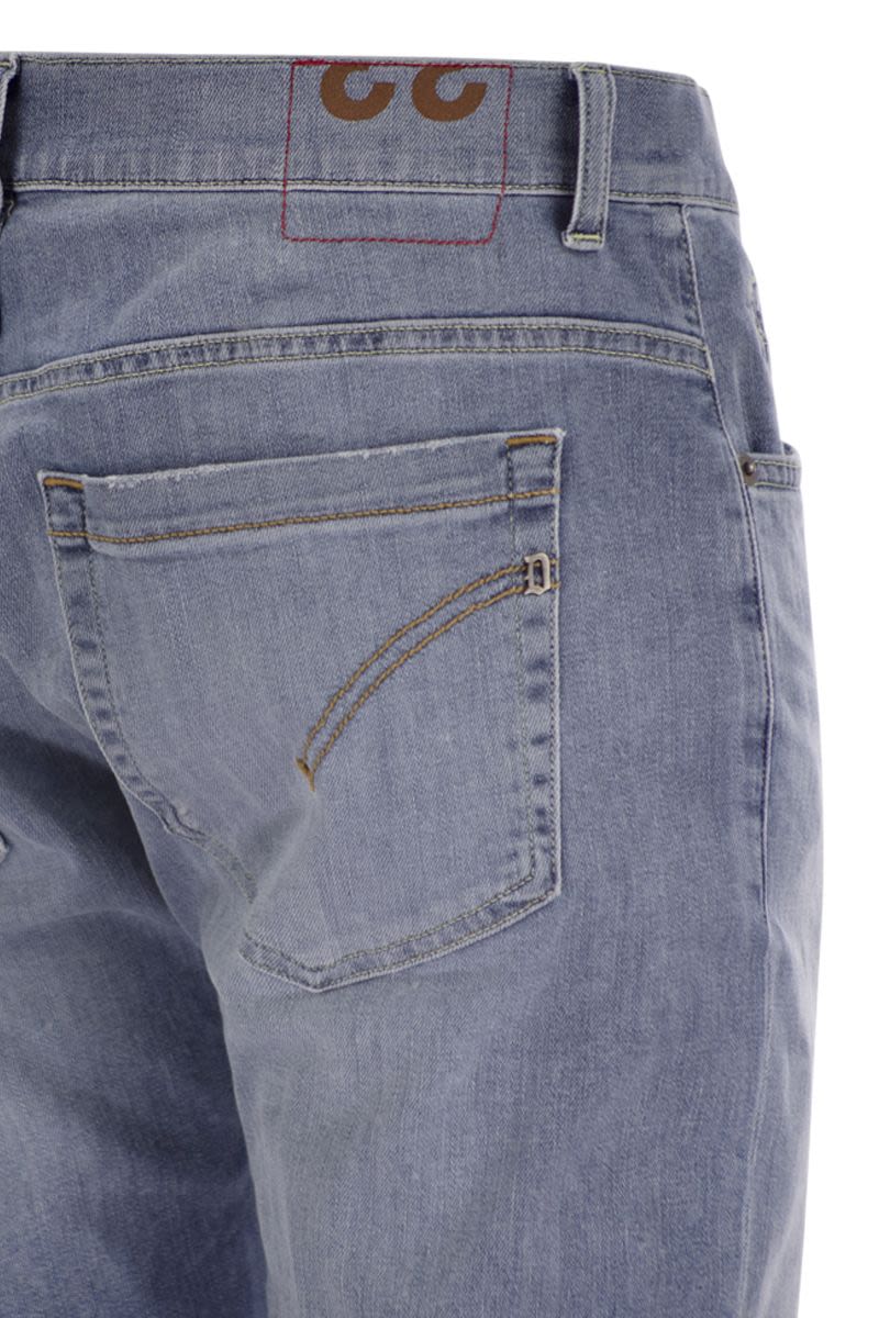 DONDUP Men's Low-Rise Skinny Fit Five-Pocket Jeans