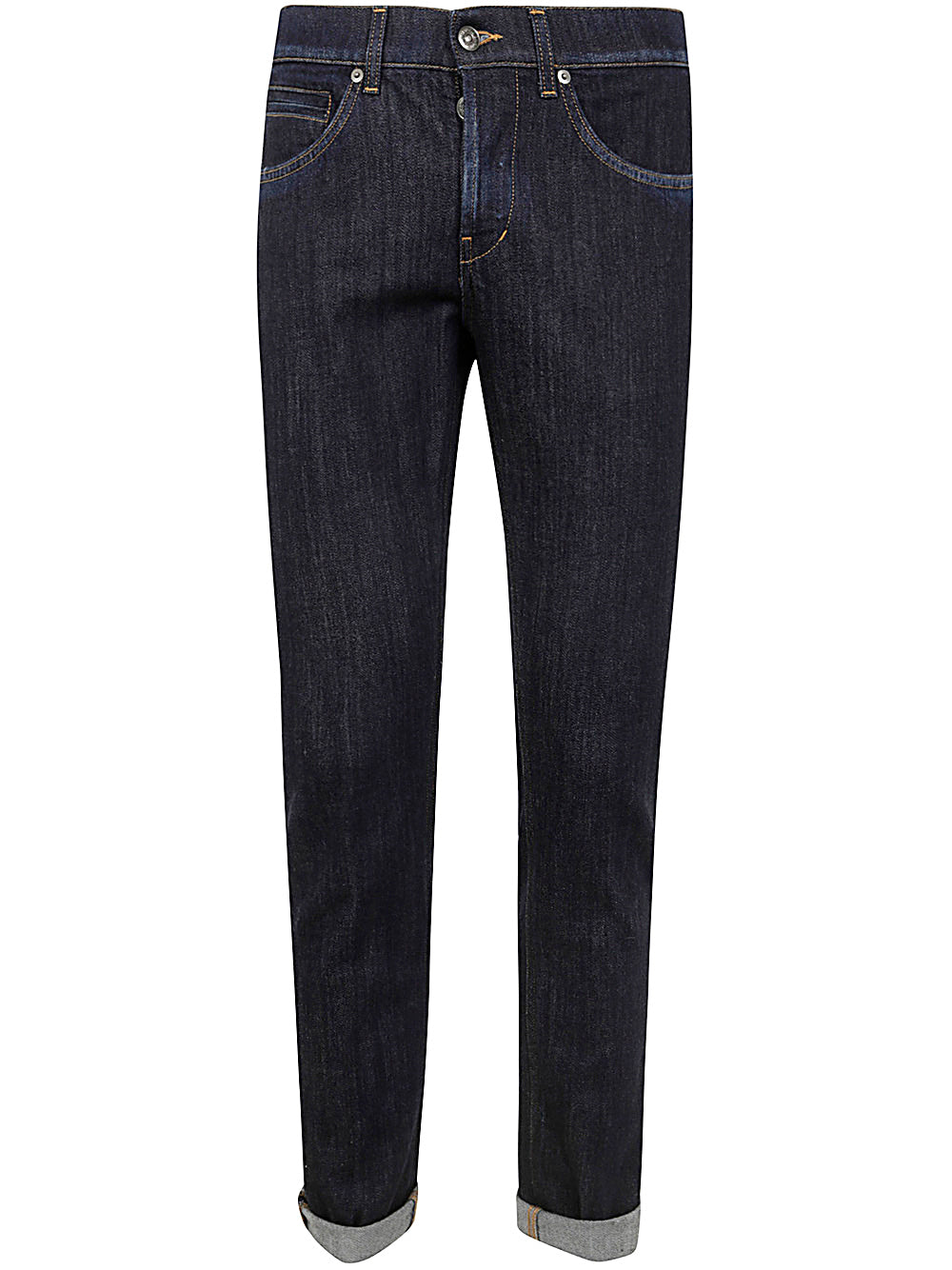 DONDUP Men's Cashmere-Blend Denim Jeans