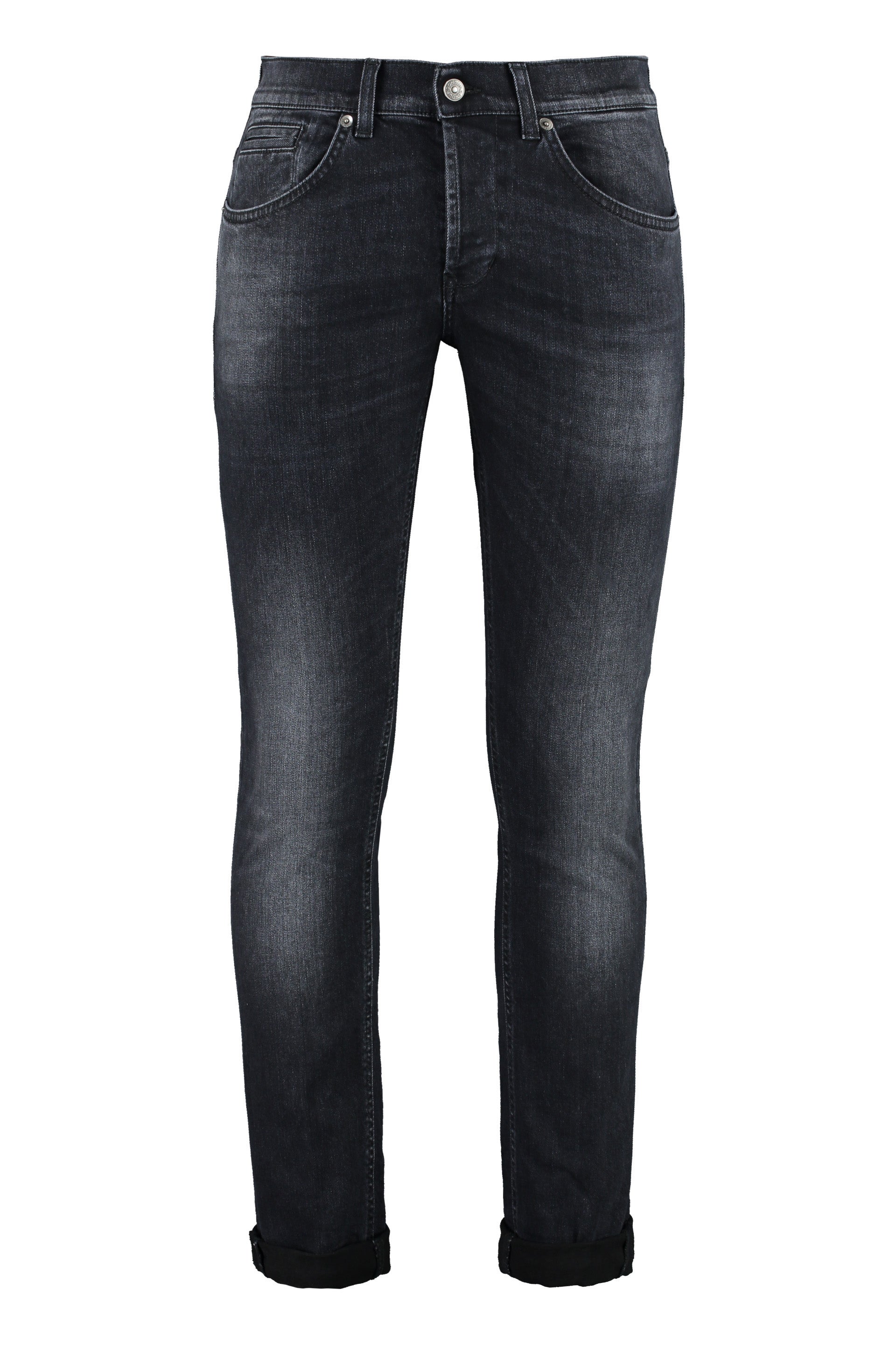 DONDUP George 5-Pocket Cuffed Jeans for Men
