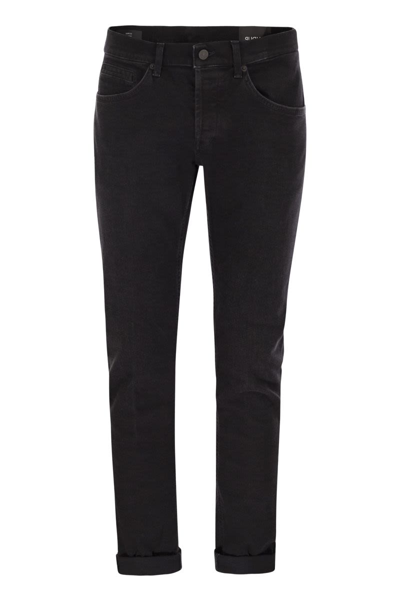 DONDUP Skinny Fit Low-Rise Five-Pocket Jeans