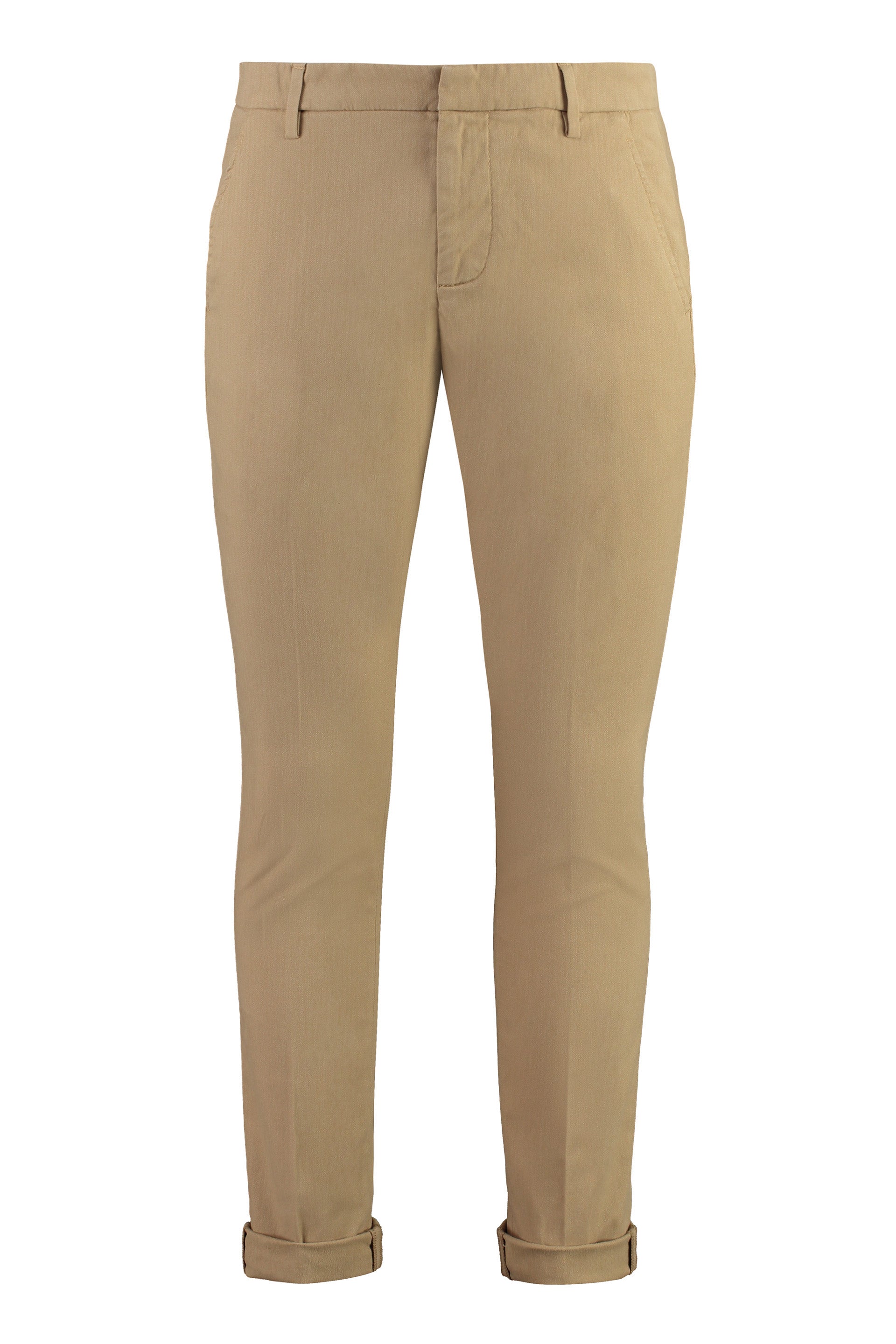 DONDUP Stretch Cotton Chino Pants for Men
