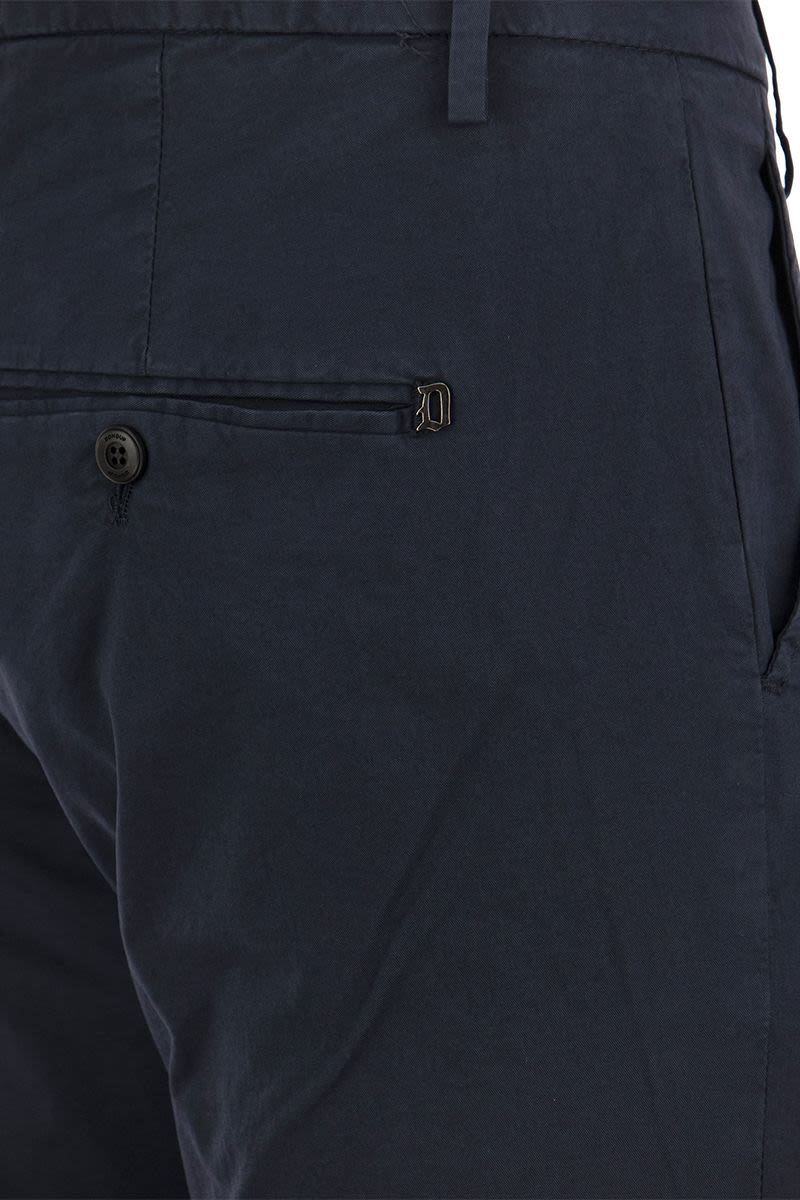 DONDUP Slim-Fit Trousers for Men