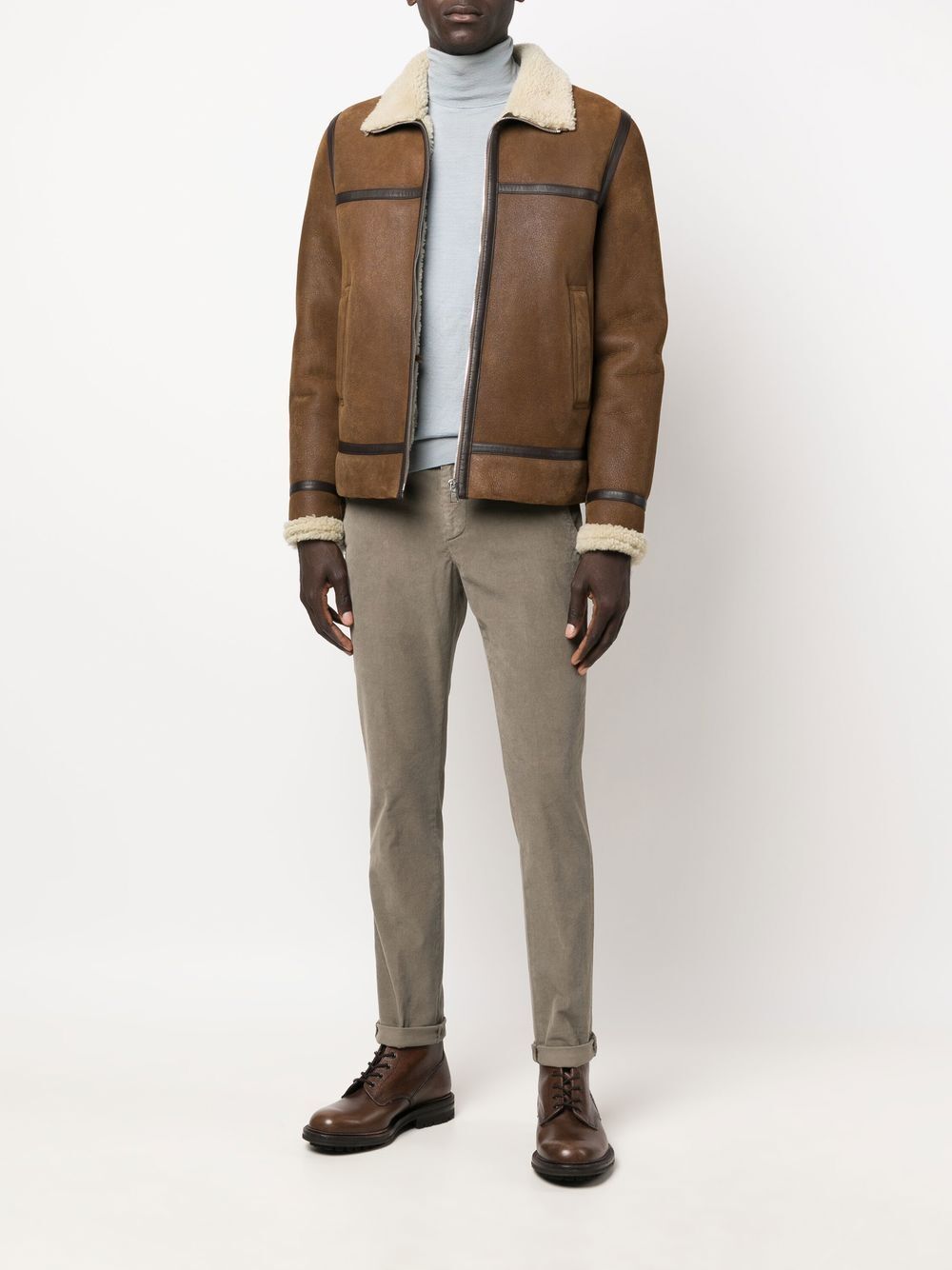 DONDUP Mini Cotton Corduroy Trousers for Men