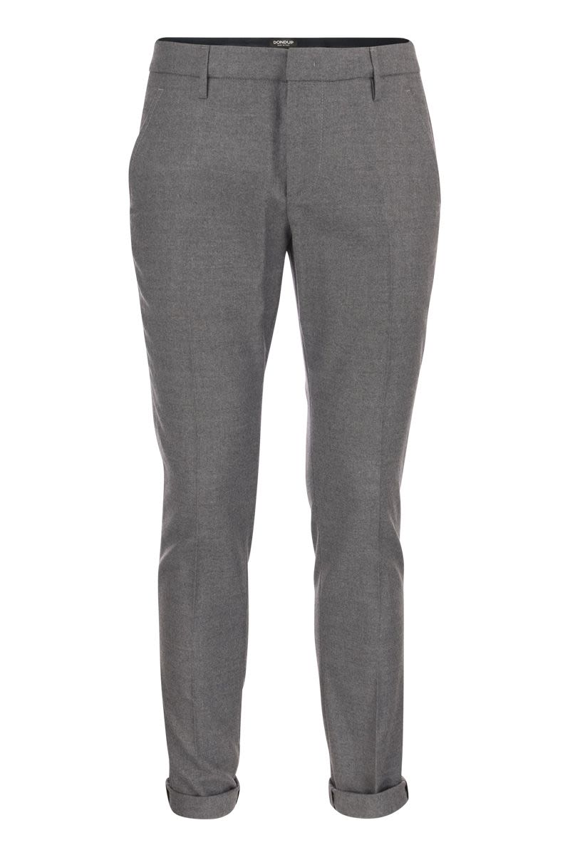 DONDUP Slim Fit Trousers - Trendy Everyday Essentials