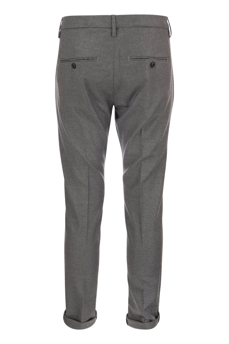 DONDUP Slim Fit Trousers - Trendy Everyday Essentials