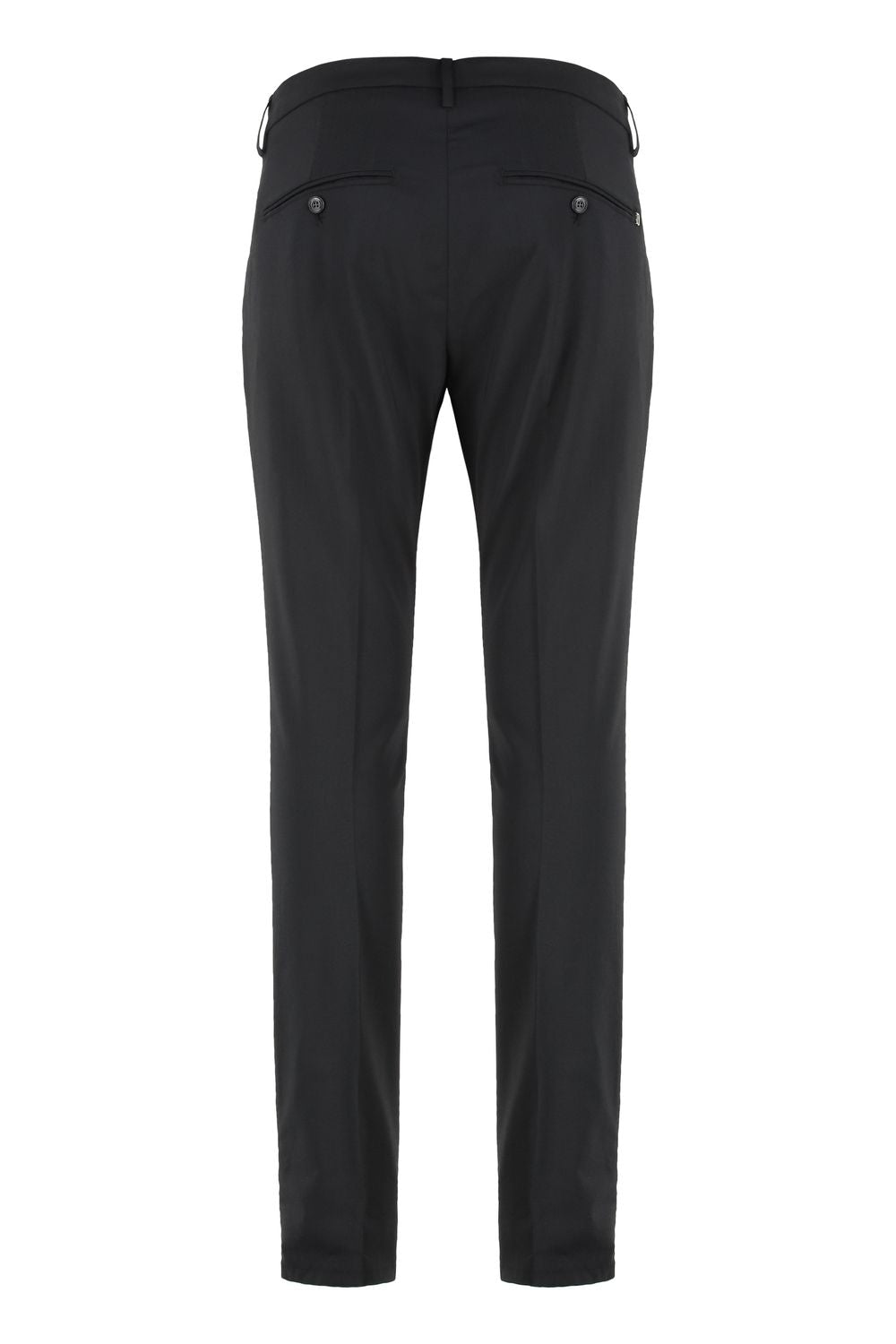 DONDUP Classic Virgin Wool Trousers for Men