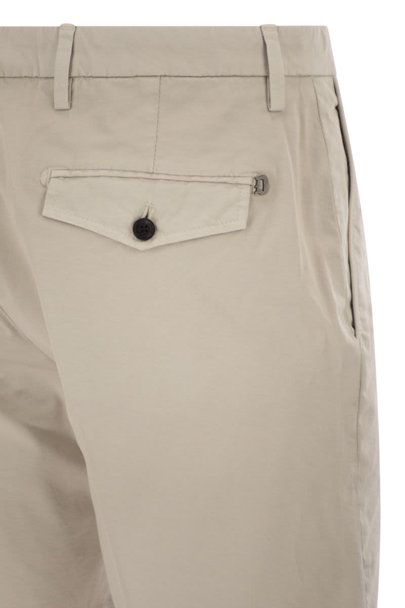 DONDUP Men's Regular Fit Bermuda Shorts