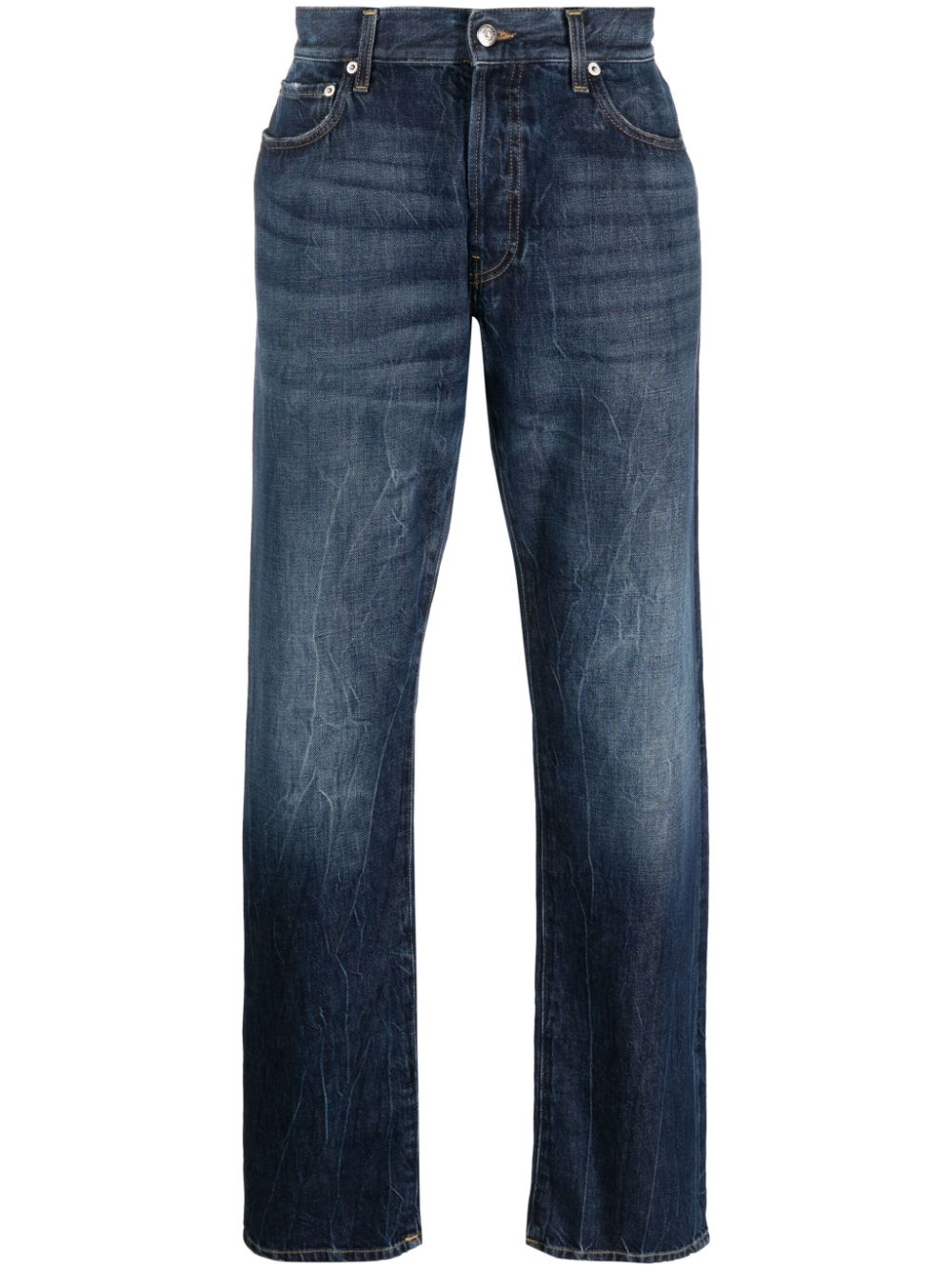 DEPARTMENT FIVE Straight Leg Stonewashed Jeans