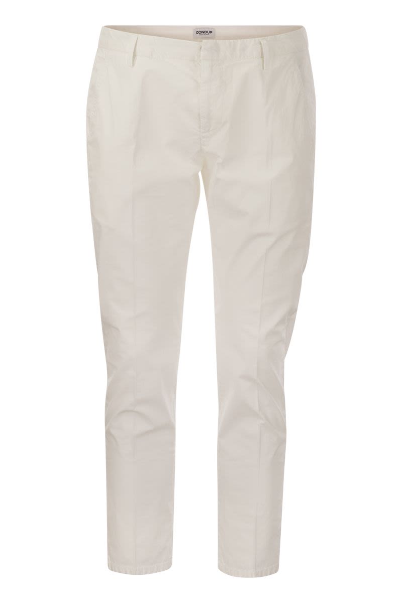 DONDUP Slim-Fit Summer Trousers for Men