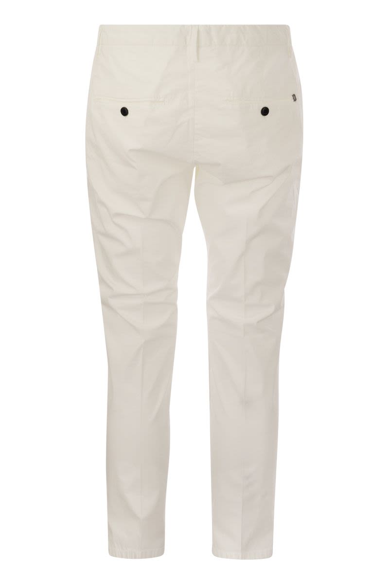 DONDUP Slim-Fit Summer Trousers for Men