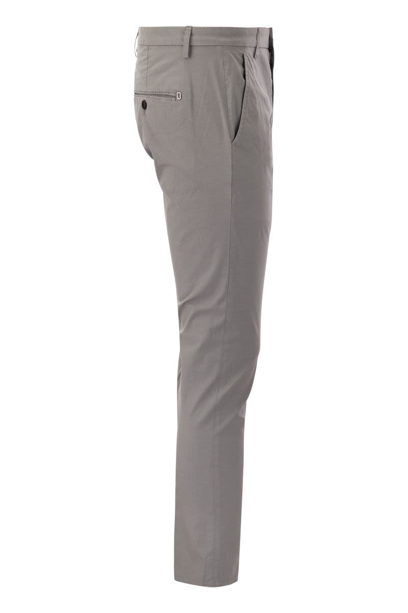 DONDUP Slim-Fit Summer Trousers for Men