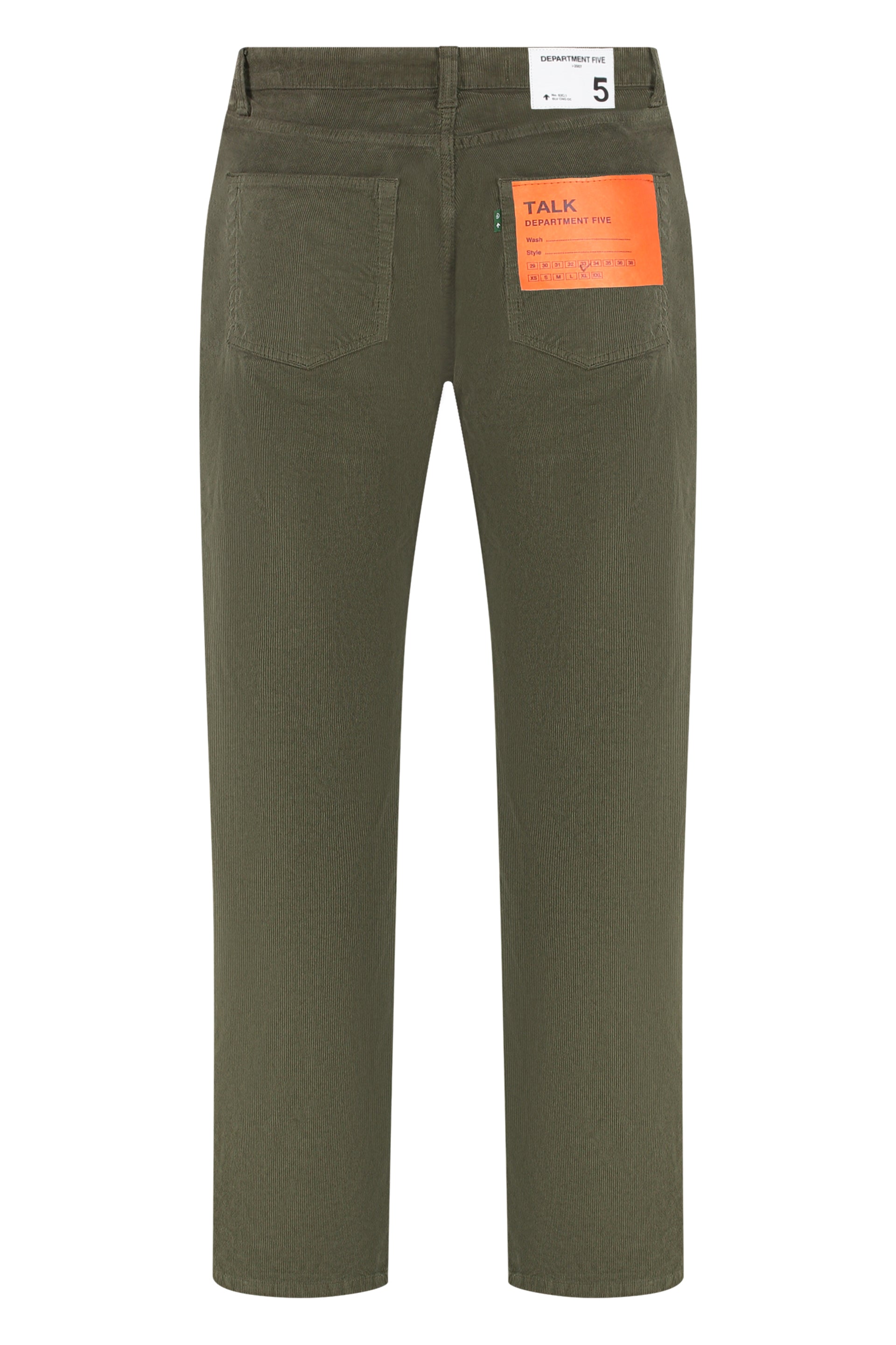 DEPARTMENT FIVE Casual Corduroy Talk Pants