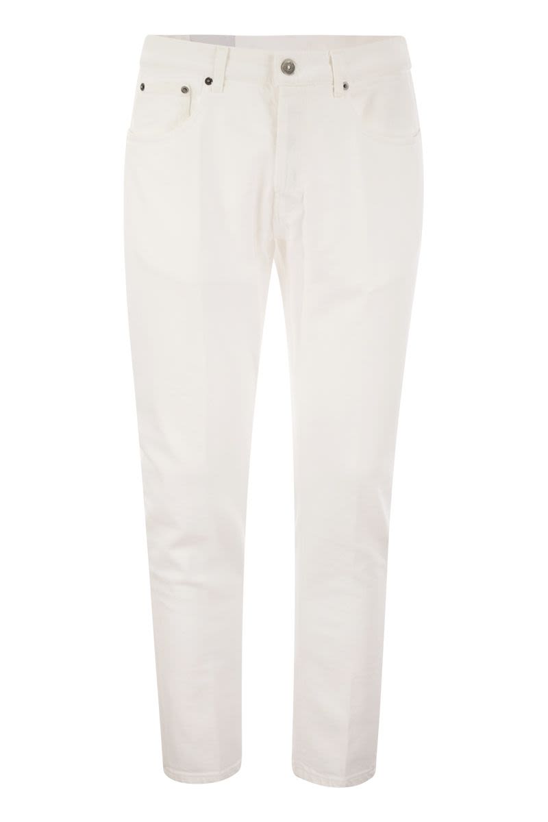 DONDUP Carrot-Fit Jeans - Men's Low Waist Design