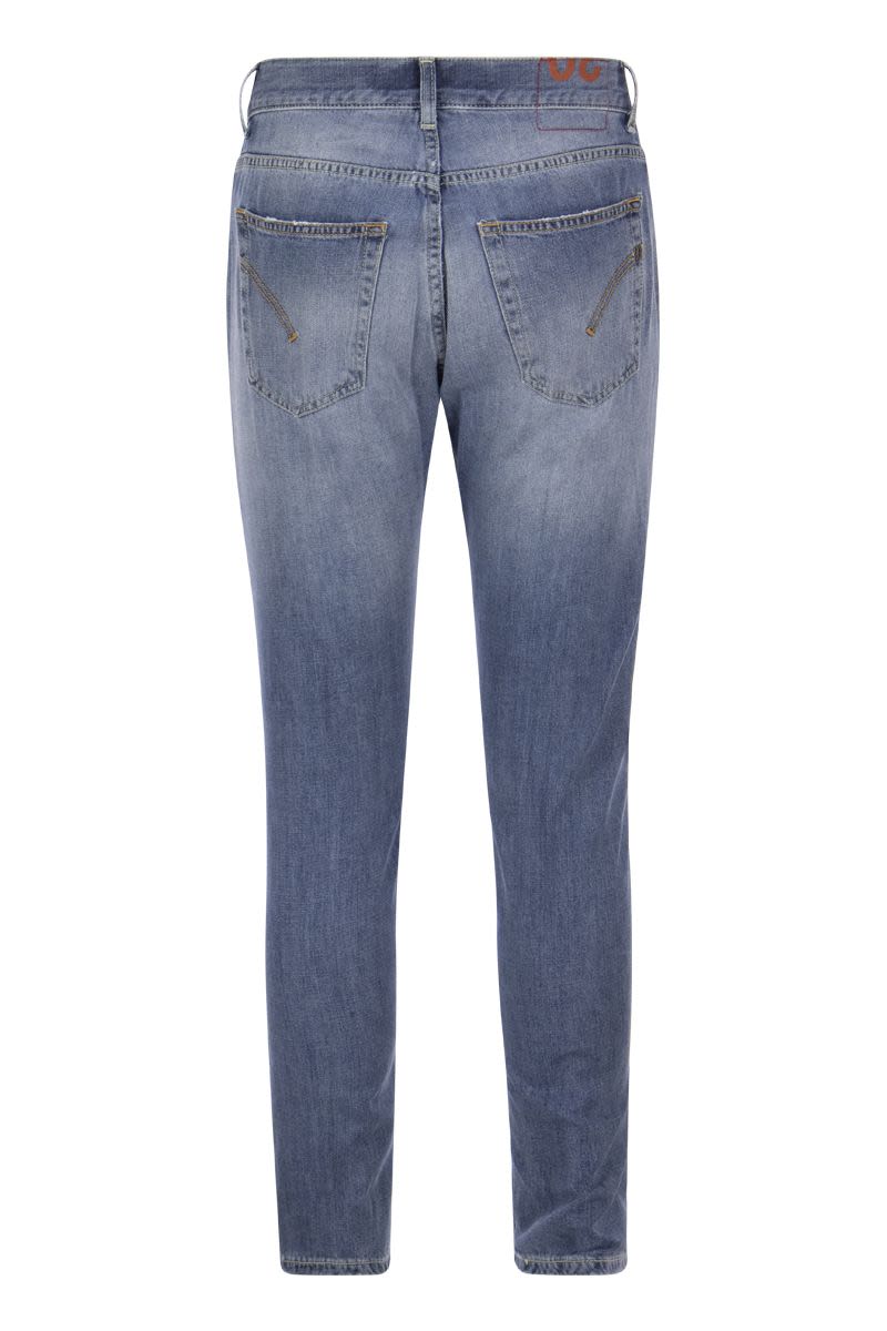 DONDUP Men's Carrot-Fit Jeans