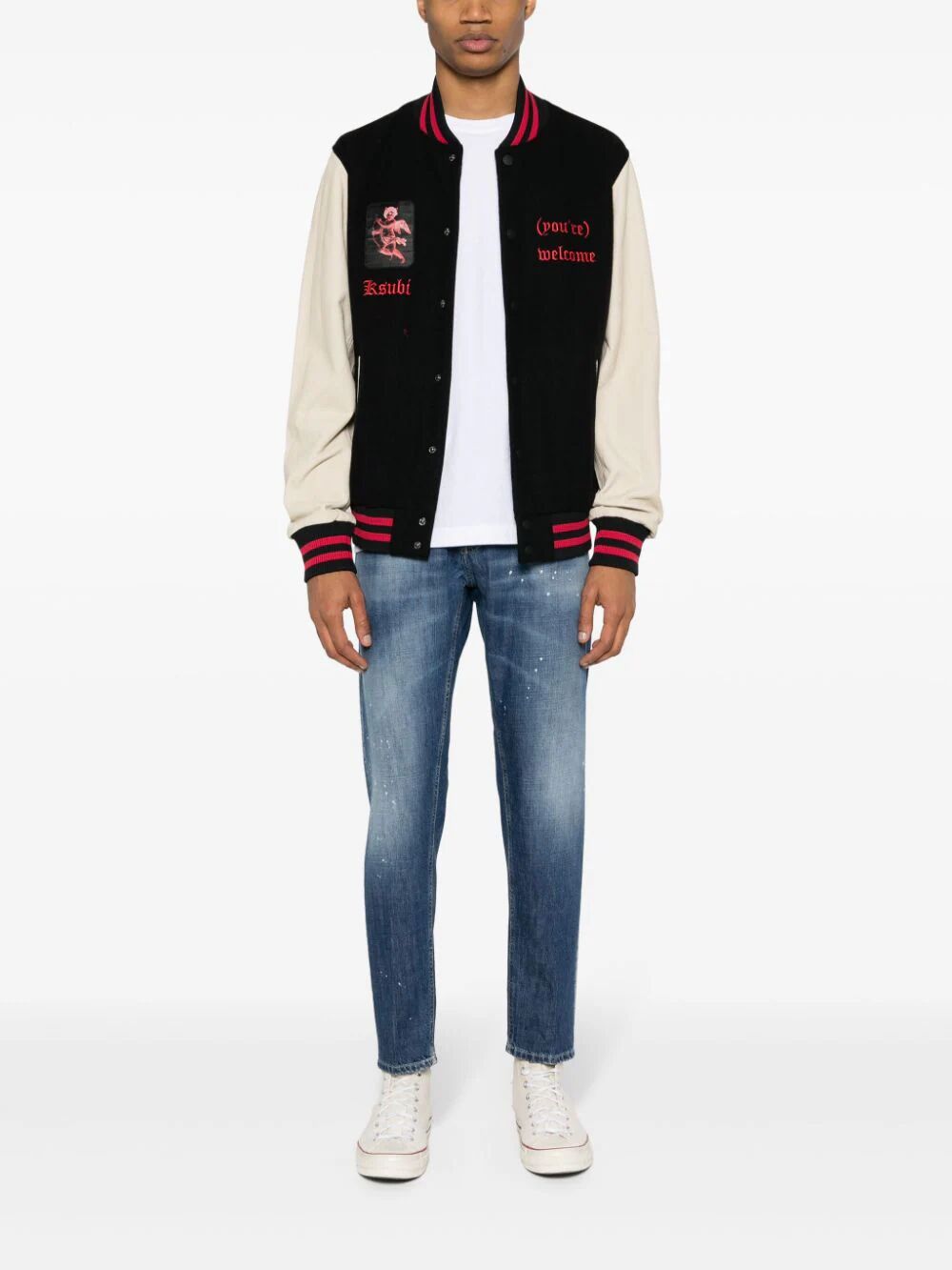 DONDUP Classic Fit Mini Jeans for Men