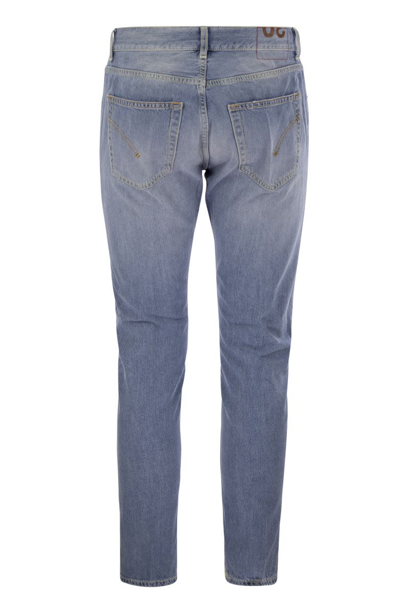 DONDUP Men's Carrot-Fit Jeans