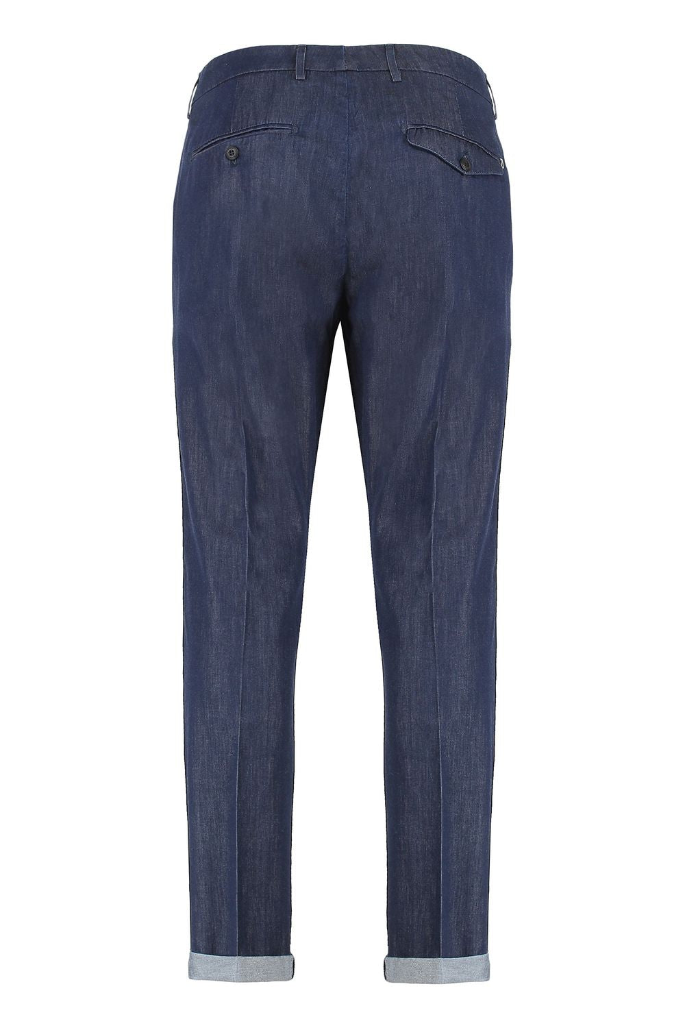 DONDUP Classic Cotton Trousers for Men