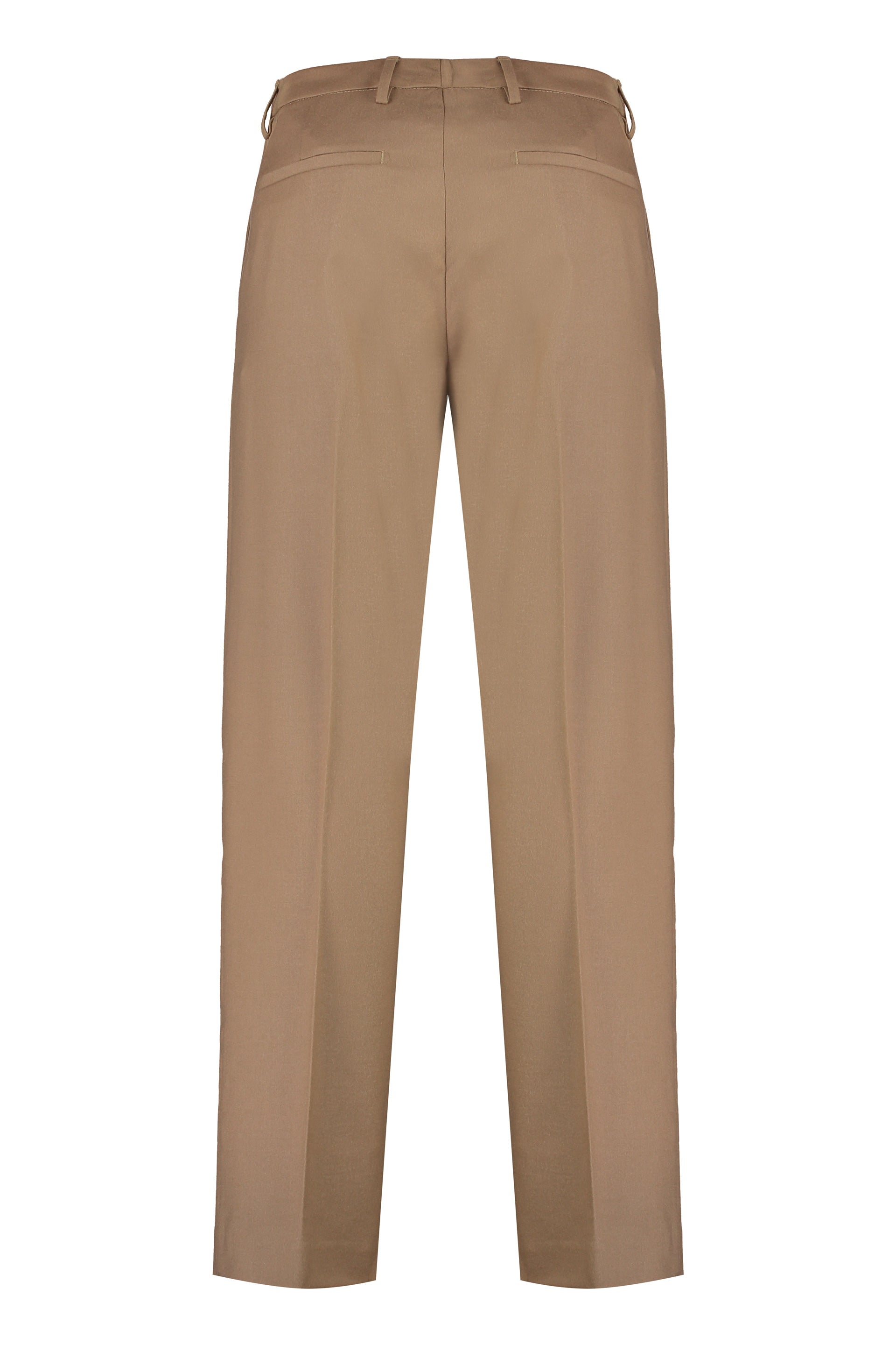 DONDUP Classic Virgin Wool Trousers for Men - Fall/Winter Collection