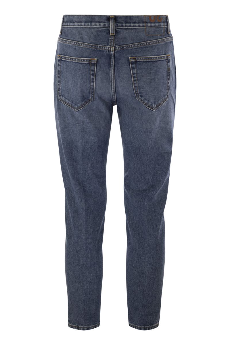 DONDUP Carrot Fit 5-Pocket Jeans for Men