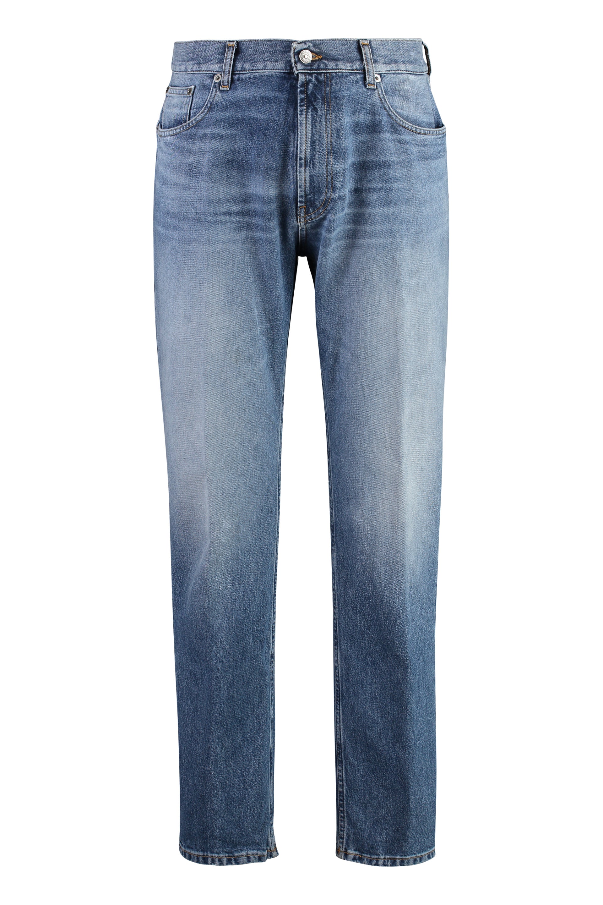 DONDUP Men's 5-Pocket Straight-Leg Jeans