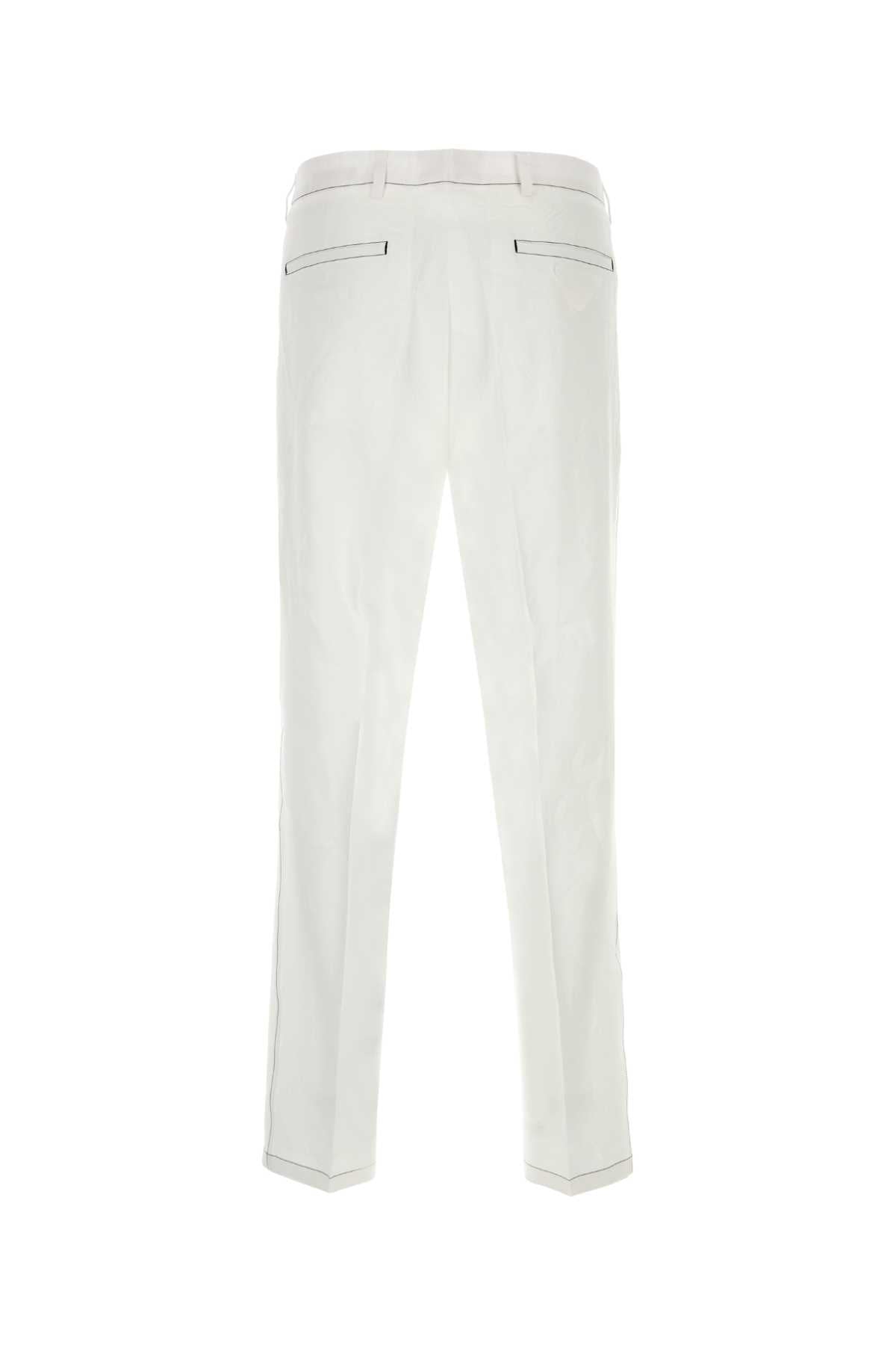 PRADA Linen Trousers for Men - SS25