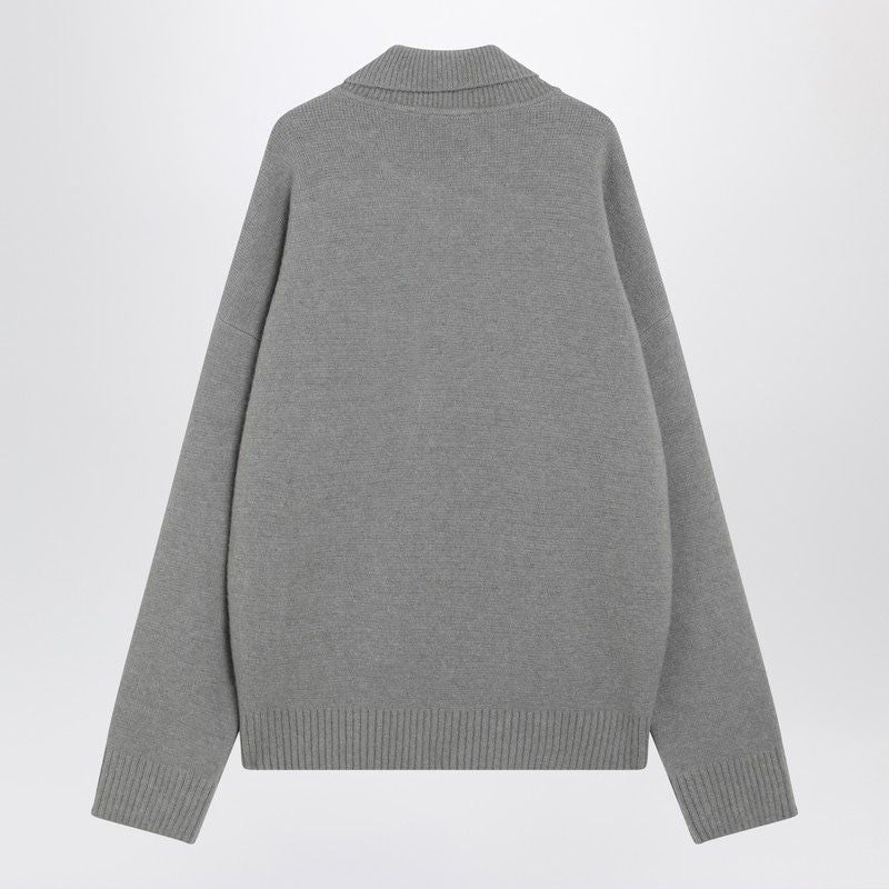 AMI PARIS AMI Of Coeur Polo Sweater for Men - FW25