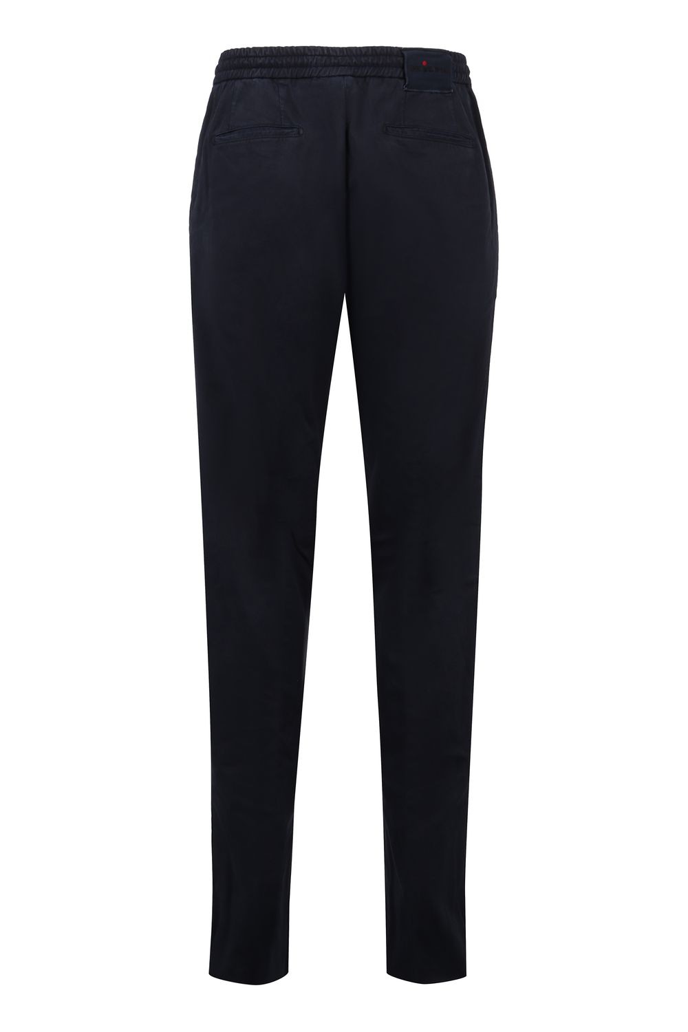 KITON Premium Wool Trousers with Elastic Back Waist Insert