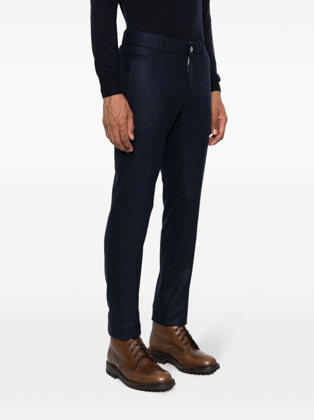 JACOB COHEN Premium Virgin Wool Pants for Men - FW23 Collection