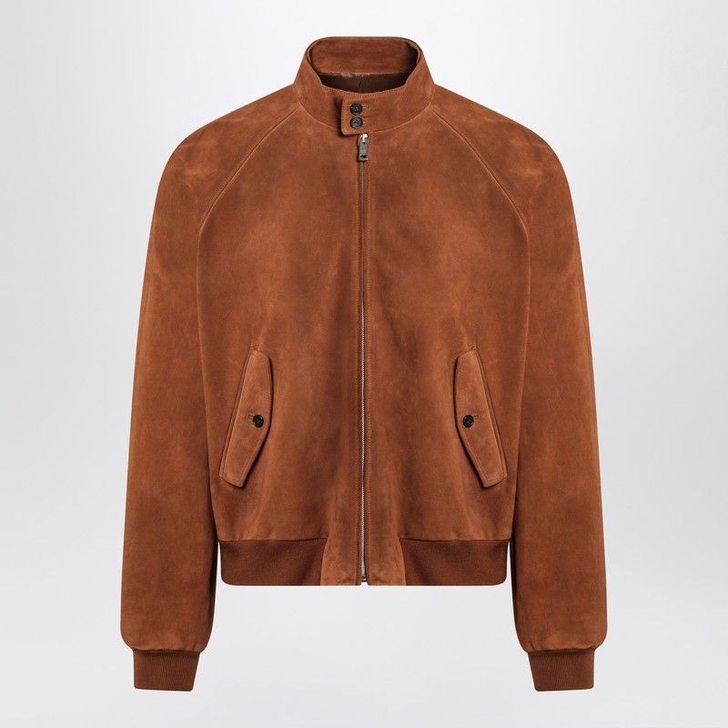PRADA Suede Bomber Jacket