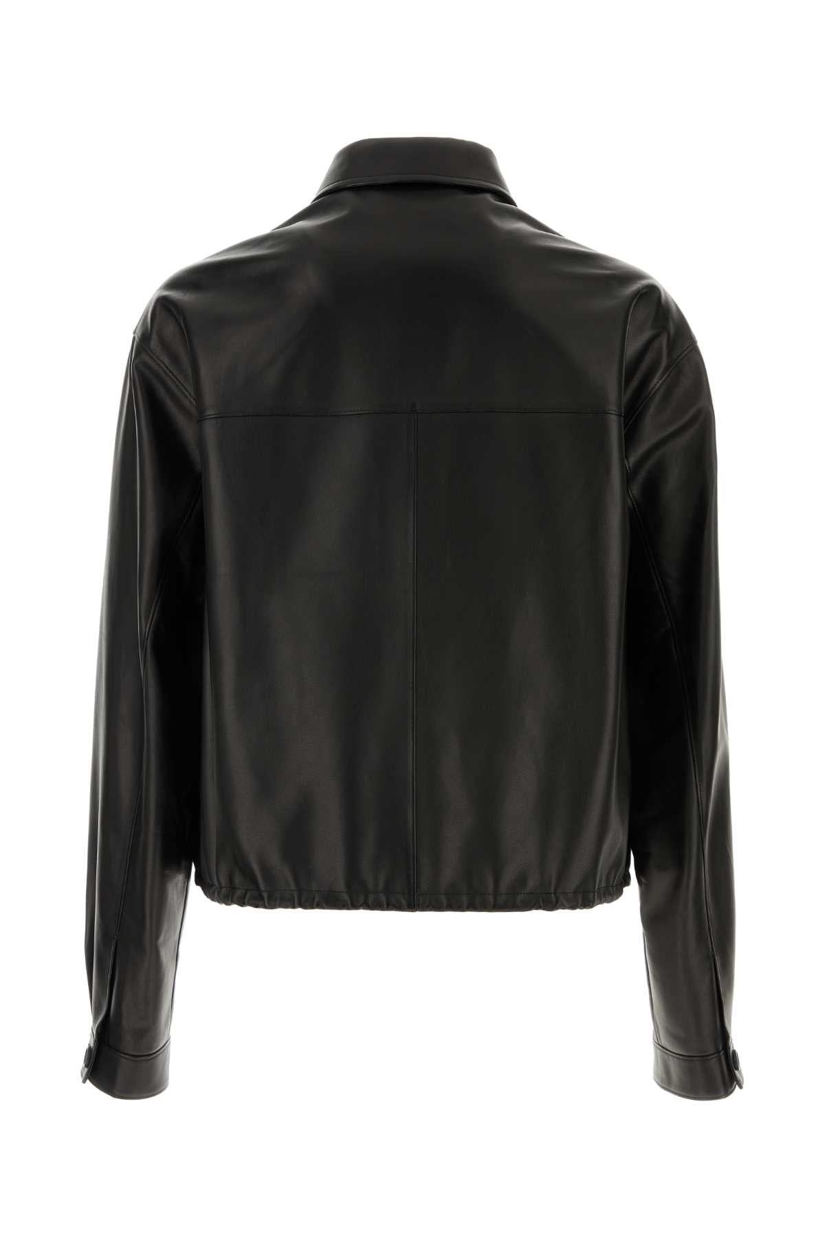 PRADA Men's Classic Nappa Leather Jacket
